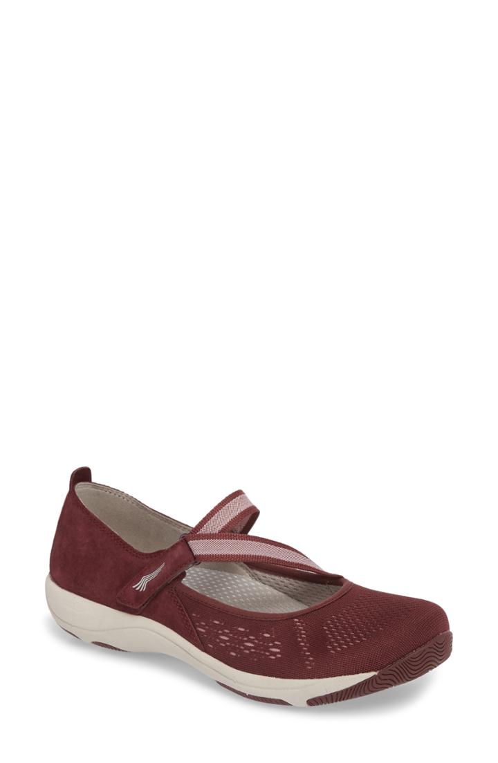 Women's Dansko Haven Mary Jane Sneaker .5-7us / 37eu M - Red