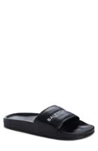 Women's Balenciaga Logo Slide Sandal Us / 40eu - Black