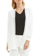 Women's Vince Camuto Sheer Stripe Cardigan - White