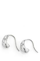 Women's David Yurman Pure Form Earrings With Diamonds, 15mm