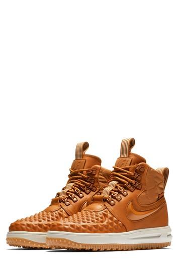 Women's Nike Lunar Force 1 Waterproof Duckboot M - Brown