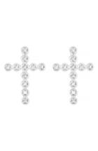 Women's Carriere Diamond Cross Stud Earrings (nordstrom Exclusive)