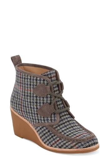 Women's G.h. Bass & Co. Rosa Wedge Bootie .5 M - Grey
