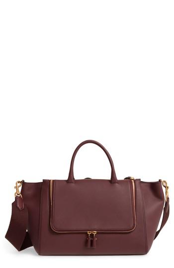 Anya Hindmarch Vere Leather Tote - Red