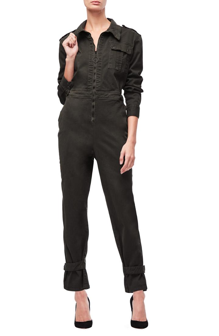 Women's Good American Military Jumpsuit