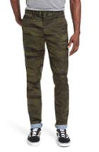 Men's Lacoste L!ve Slim Fit Print Stretch Twill Pants