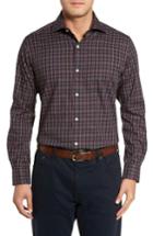 Men's Tailorbyrd Carencro Plaid Sport Shirt - Purple