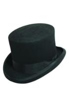Men's Scala Wool Felt Top Hat -