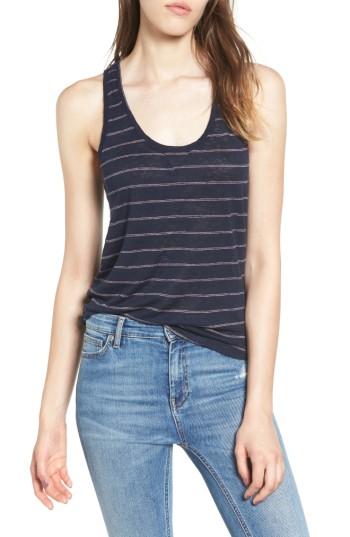 Women's Rails Poppy Linen Blend Tank - Blue