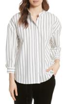 Women's Joie Poni Stripe Shirt, Size - White