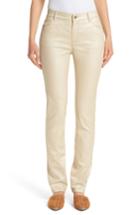 Women's Lafayette 148 New York Curvy Fit Skinny Jeans - Ivory