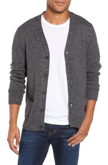 Men's 1901 Marled Cardigan - Black