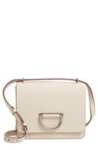 Burberry Small D-ring Leather Crossbody Bag - Beige