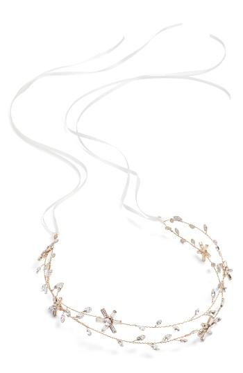 Brides & Hairpins Micah Crystal Double Banded Halo
