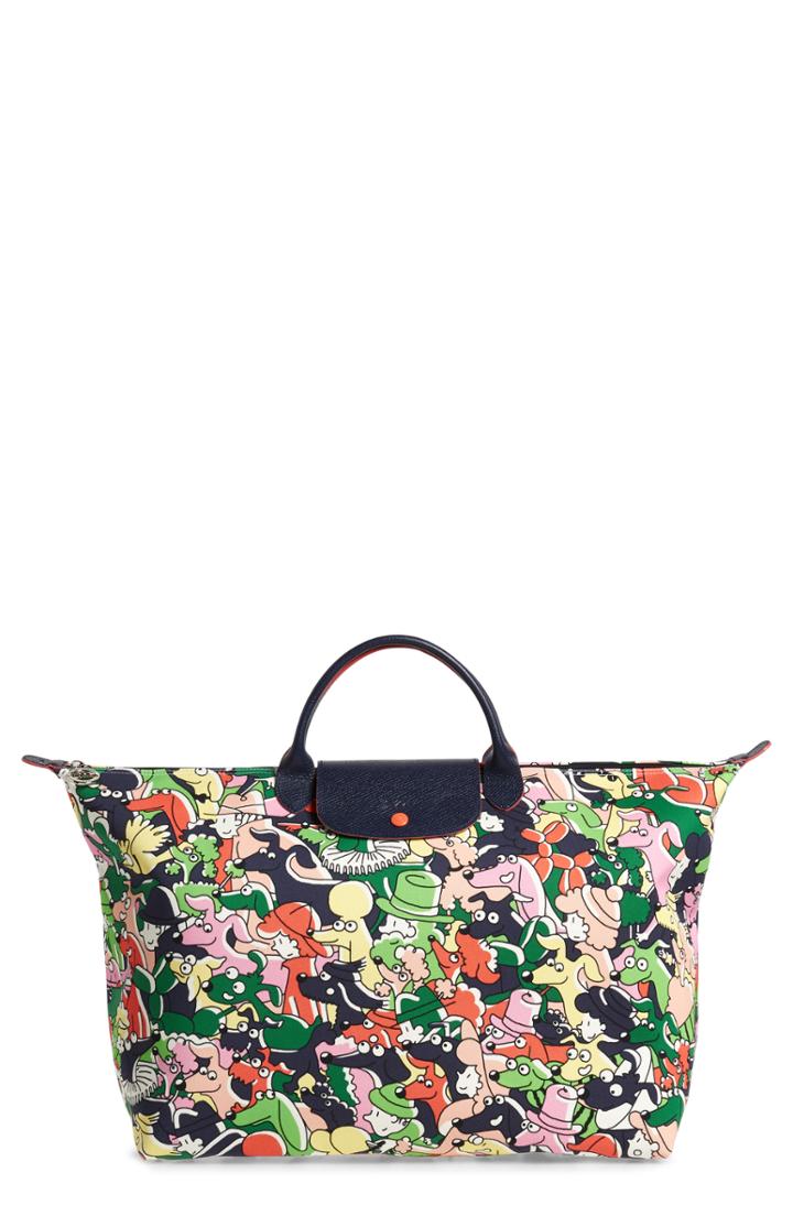 Longchamp Le Pliage Illustration Travel Bag -