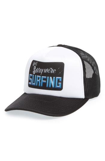 Men's O'neill Intl Surf Day Trucker Hat - Black