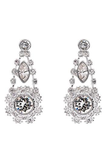Women's Ted Baker London Crystal Daisy Lace Drop Earrings