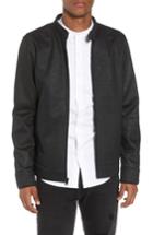 Men's Tunellus Moto Collar Jacket - Black