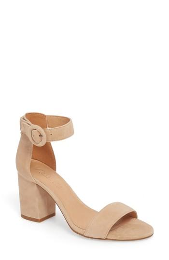 Women's Madewell Regina Ankle-strap Sandal M - Beige