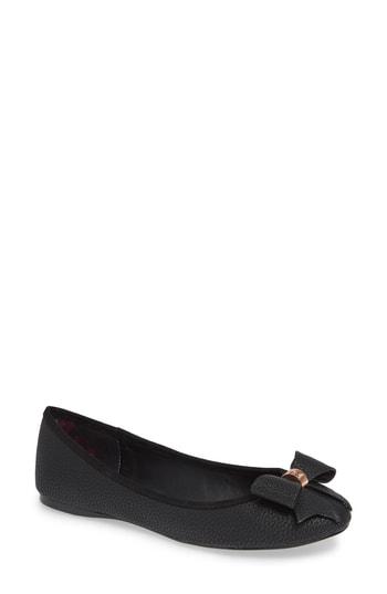 Women's Ted Baker London Sually Flat M - Black