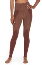 Women's Beyond Yoga Space Dye Panel High Waist Leggings - Red