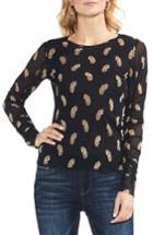 Women's Vince Camuto Paisley Estate Top - Black