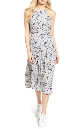 Women's Astr The Label Pascal Midi Dress - Grey