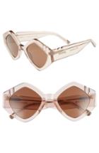 Women's Pared Romeo & Juliet 52mm Sunglasses - Tawny Solid Taupe Lenses