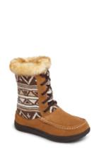 Women's Woolrich Doe Creek Ii Faux Fur Trim Boot M - Beige