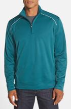 Men's Cutter & Buck 'ridge' Weathertec Wind & Water Resistant Pullover - Green (online Only)