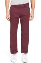 Men's Bonobos Straight Fit Washed Chinos X 32 - Red