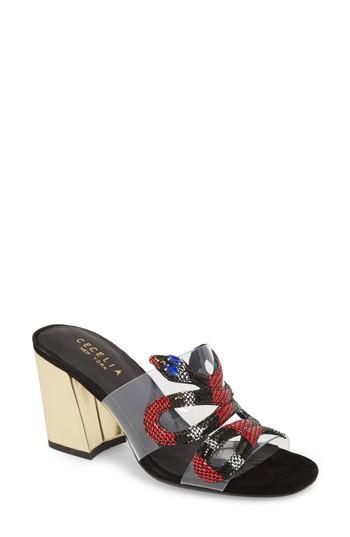 Women's Cecelia New York Poppy Mule M - Black