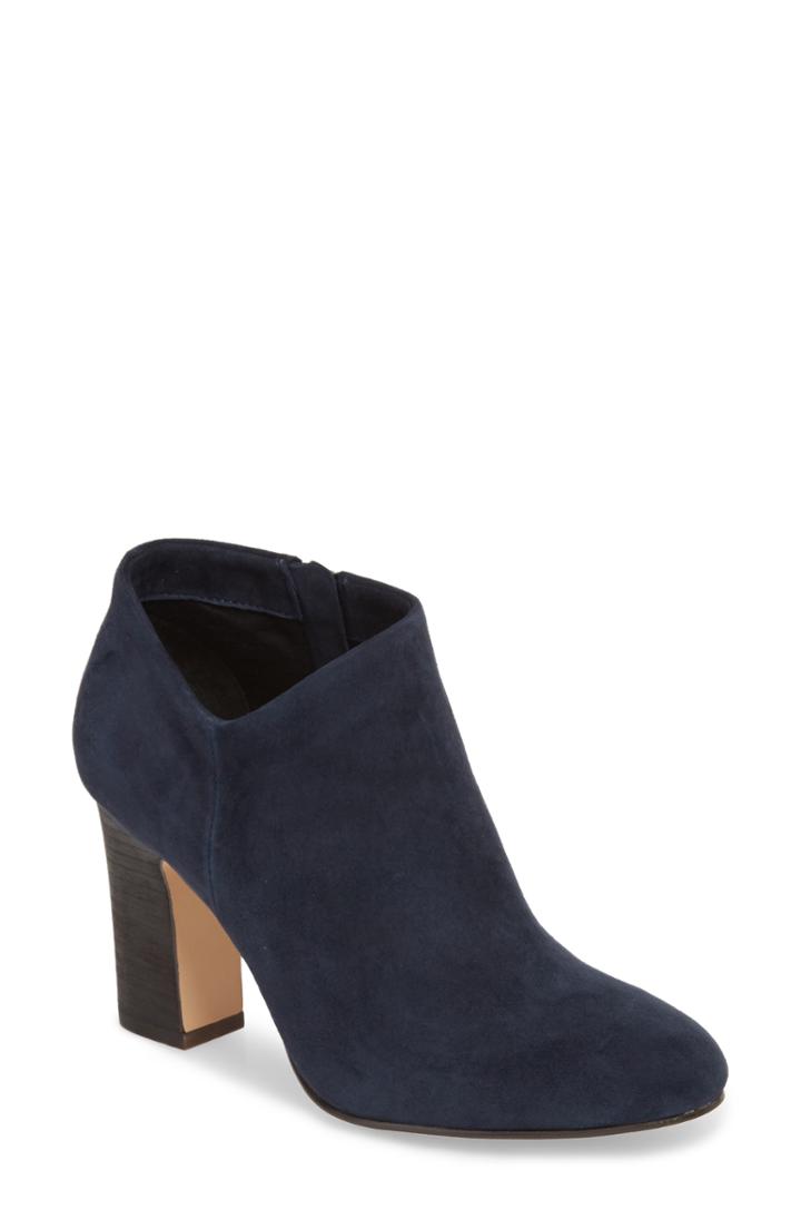 Women's Splendid Neves Stack Heel Bootie .5 M - Blue