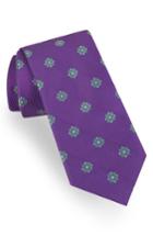 Men's Ted Baker London Neat Silk Tie, Size - Purple