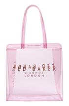 Ted Baker London Large Clear Icon Tote - Pink
