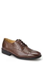 Men's Sandro Moscoloni Ronny Embossed Cap Toe Derby .5 D - Brown