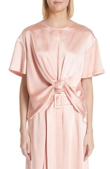 Women's Rejina Pyo Amber Satin Blouse - Pink