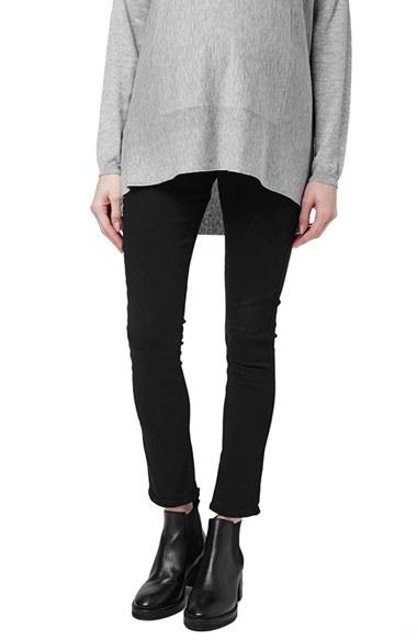 Women's Topshop 'jamie' Over-the-bump Skinny Maternity Jeans