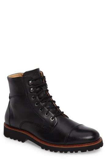Men's Samuel Hubbard Uptown Maverick Cap Toe Boot .5 M - Black