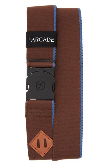 Men's Arcade Blackwood Belt, Size - Brown/ Polar Blue