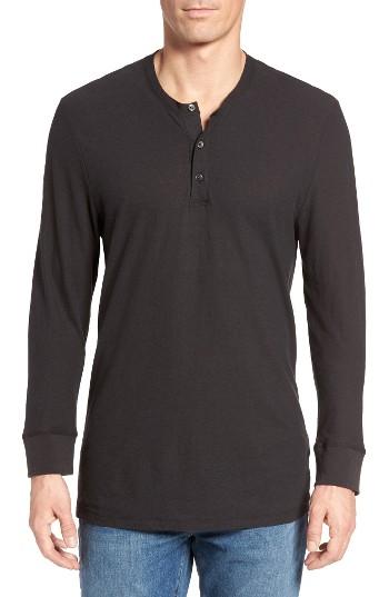 Men's James Perse Cotton & Linen Henley