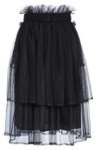 Women's Noir Kei Ninomiya Tulle Overlay Midi Skirt