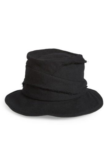 Women's Y's By Yohji Yamamoto Layered Wool Hat -