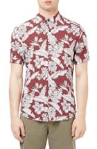 Men's Topman Floral Print Shirt