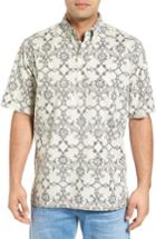 Men's Reyn Spooner Aloha Nouveau Classic Fit Short Sleeve Print Sport Shirt