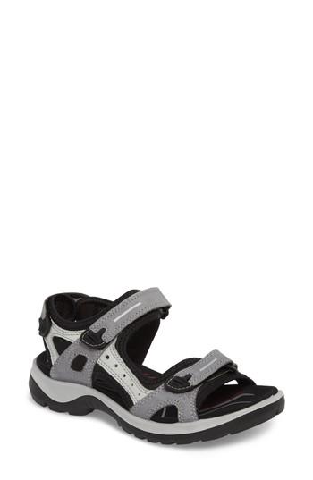 Women's Ecco Yucatan Sandal -7.5us / 38eu - Grey