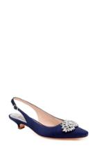Women's Badgley Mischka Page Slingback Pump .5 M - Blue