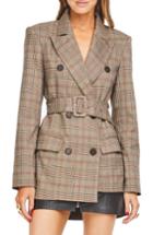 Women's Astr The Label Emerson Blazer - Beige