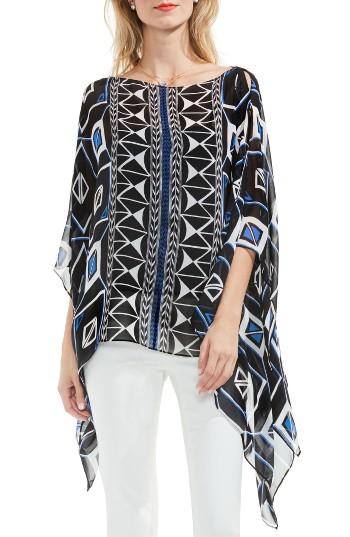 Women's Vince Camuto Graphic Poncho Top