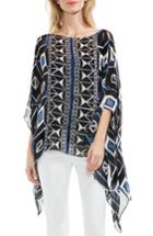 Women's Vince Camuto Graphic Poncho Top